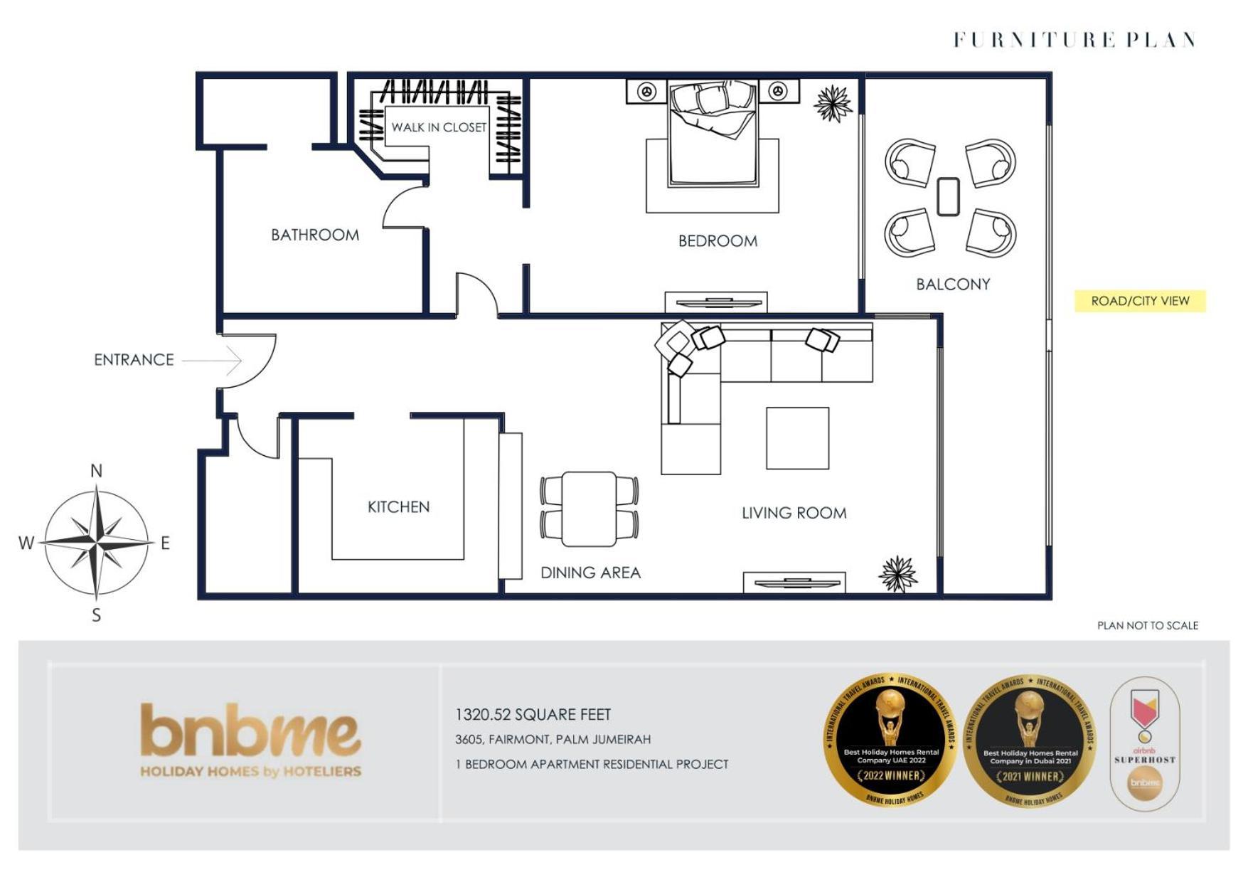 Apartmán Bnbme - Comfy Apt In Palm Jumeirah Dubaj Exteriér fotografie